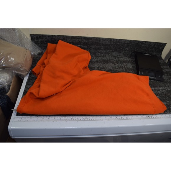 Vintage Y2K UVA University of Virginia Orange Crewneck Sweatshirt Mens L Jerzees - Picture 11 of 14